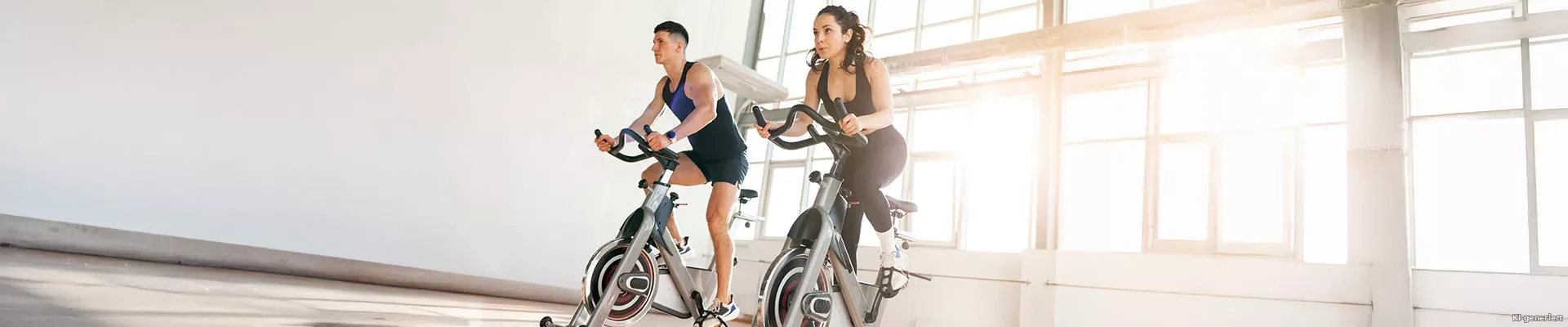 <span class="text-accent">Indoor Cycling</span>:
Dein Weg zu mehr Ausdauer Header Hintergrund